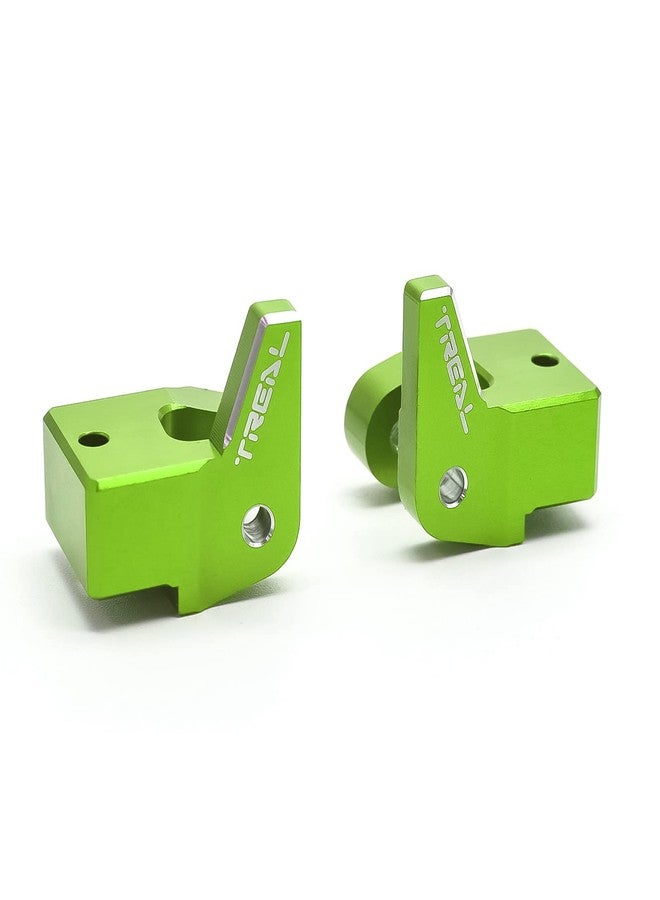 TREAL Aluminum 7075 Rear Lower Links Mount Set for Losi Hammer Rey 1/10 4WD Rock Racer (Green) - Image 1